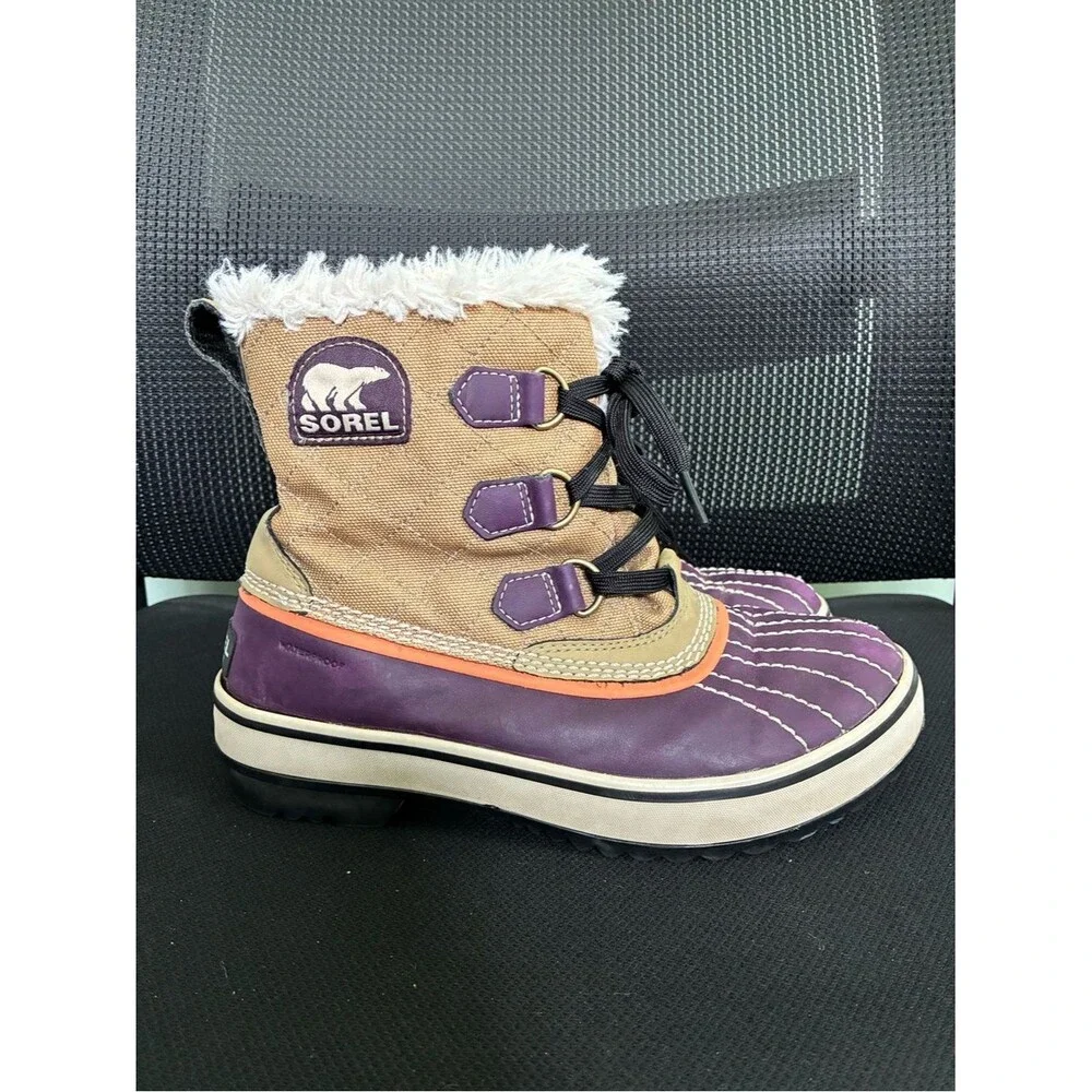 Sorel Tivoli Womens Winter Snow Boots  NL1932-271 Waterproof Sz US 6.5